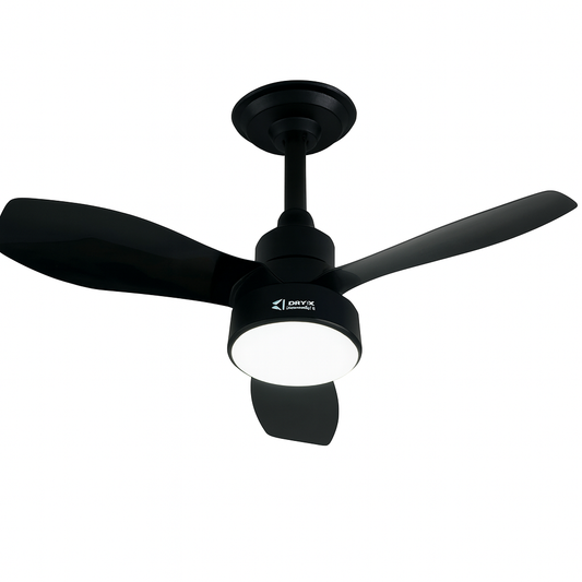 Ventilador de techo con luz fría, cálida o natural 18W
