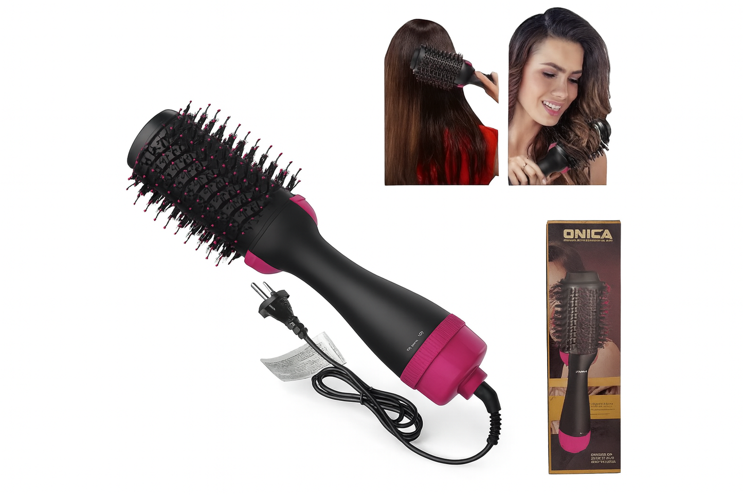 Cepillo alisador de pelo ONICA