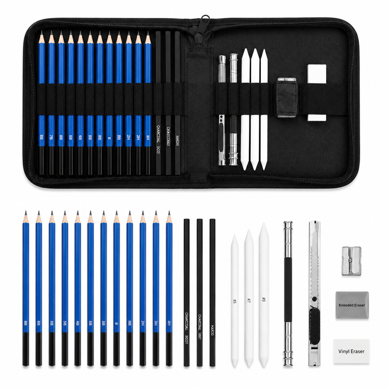 Kit profesional de lapiz grafito