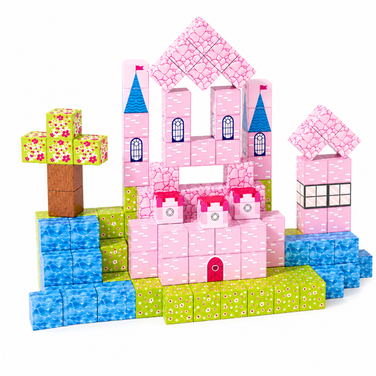 Bloques magnéticos de construcción 100pcs