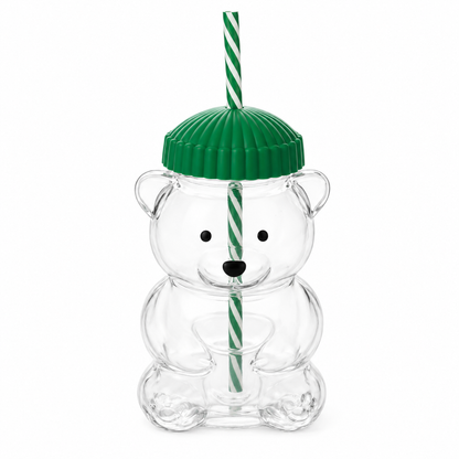 Vaso de vidrio osito