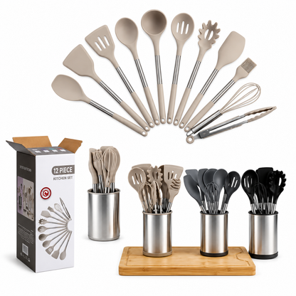 Utensilios de cocina set 12pcs