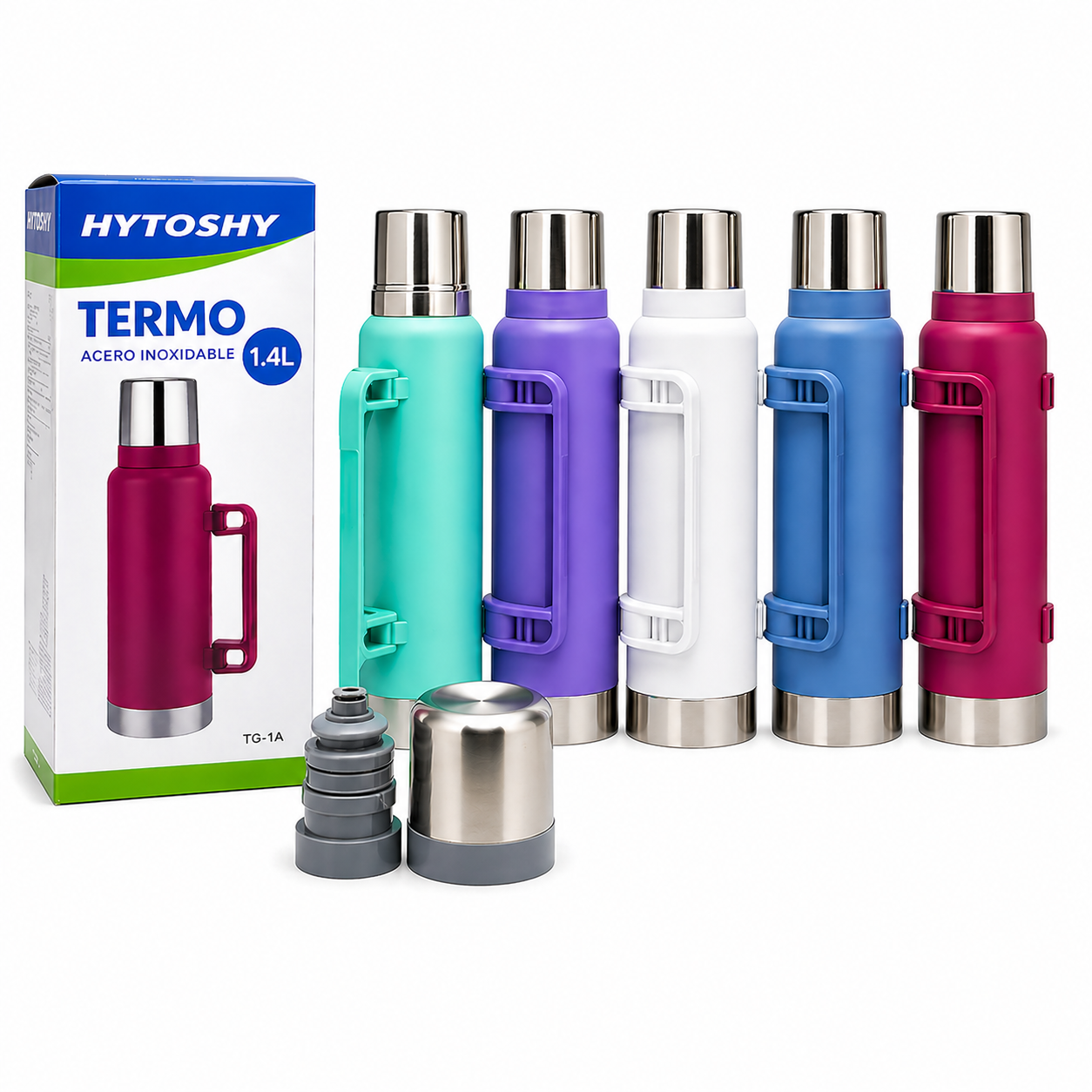 Termo de acero inoxidable 1.4L