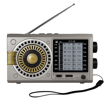 Radio con panel solar