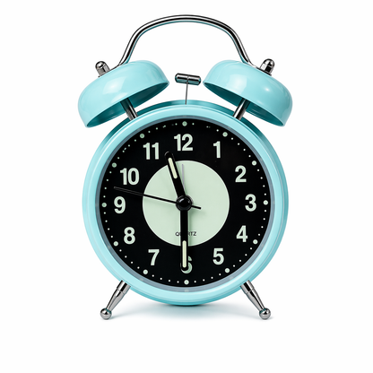 Reloj despertador con campana