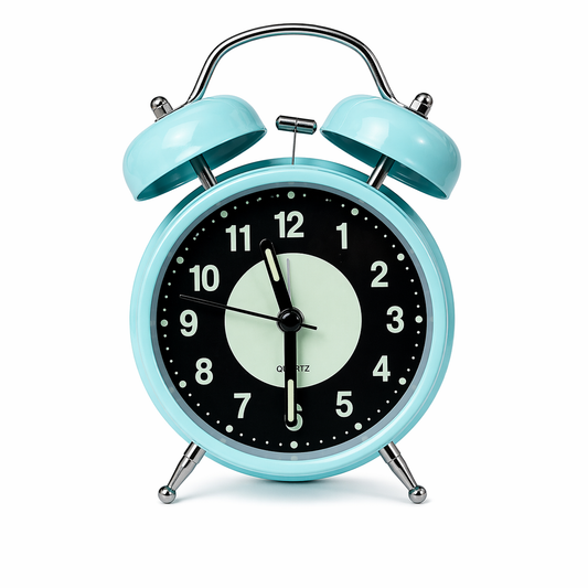 Reloj despertador con campana