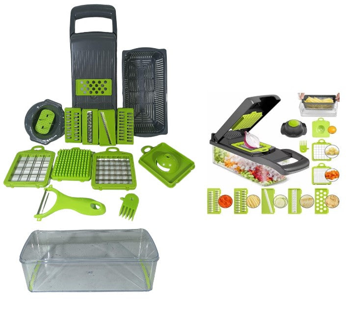 Mandolina picador de verduras 12PCS