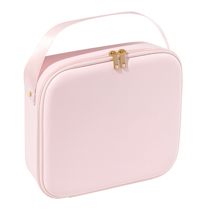 Organizador de maquillaje con espejo y luz