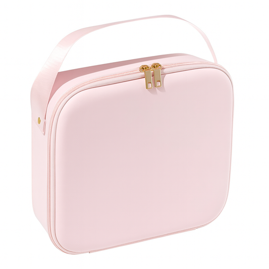 Organizador de maquillaje con espejo y luz