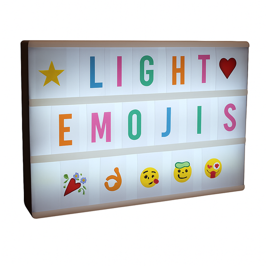 Cartel Luminoso led Letras A4