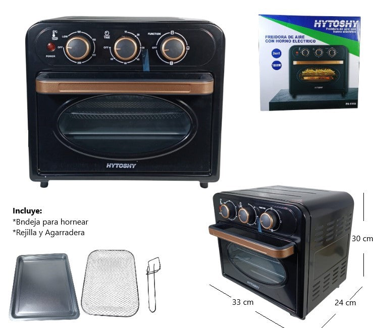 Freidora de Aire con horno eléctrico