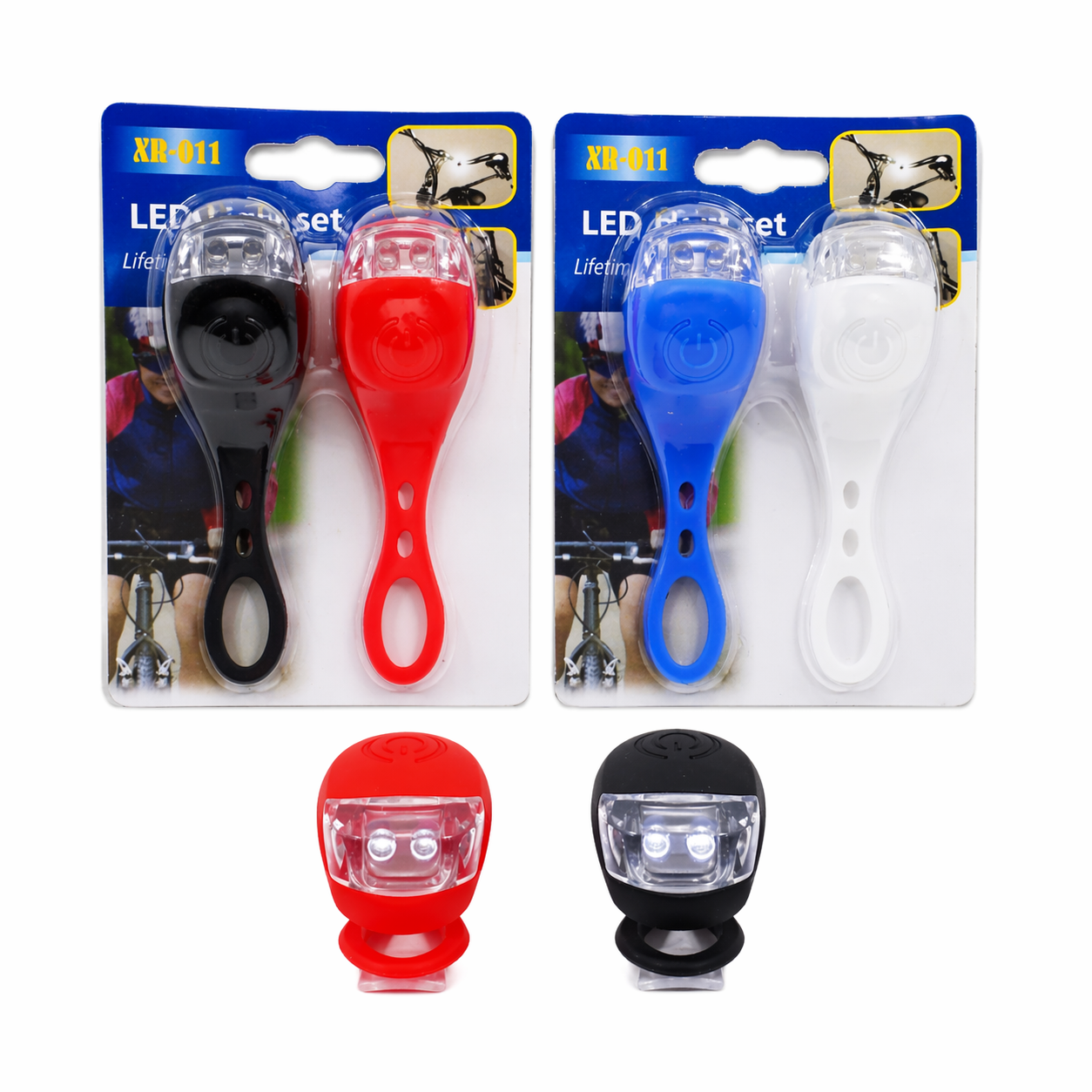 Luz para bici pack de 2