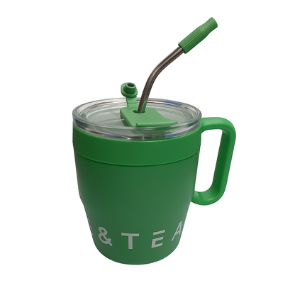 Taza térmico con sorbete