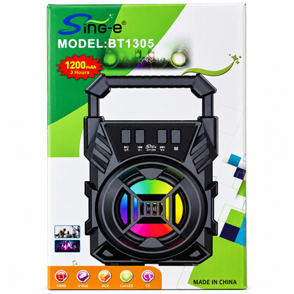 Parlante RGB 3PLG BT-1305
