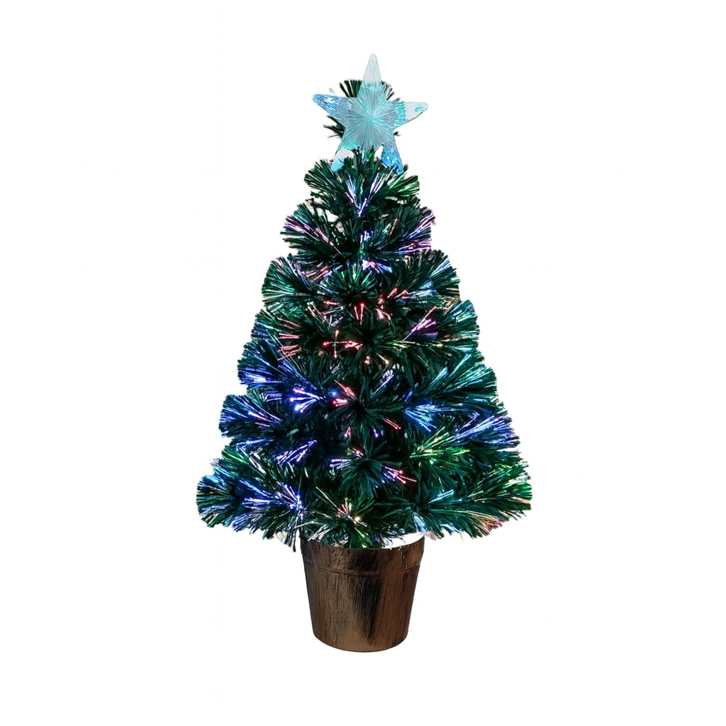 Arbol de navidad 60cm c/led multicolor