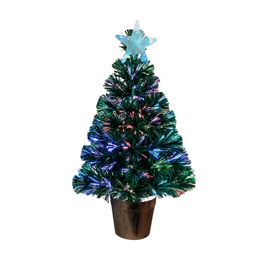 Arbol de navidad 60cm c/led multicolor