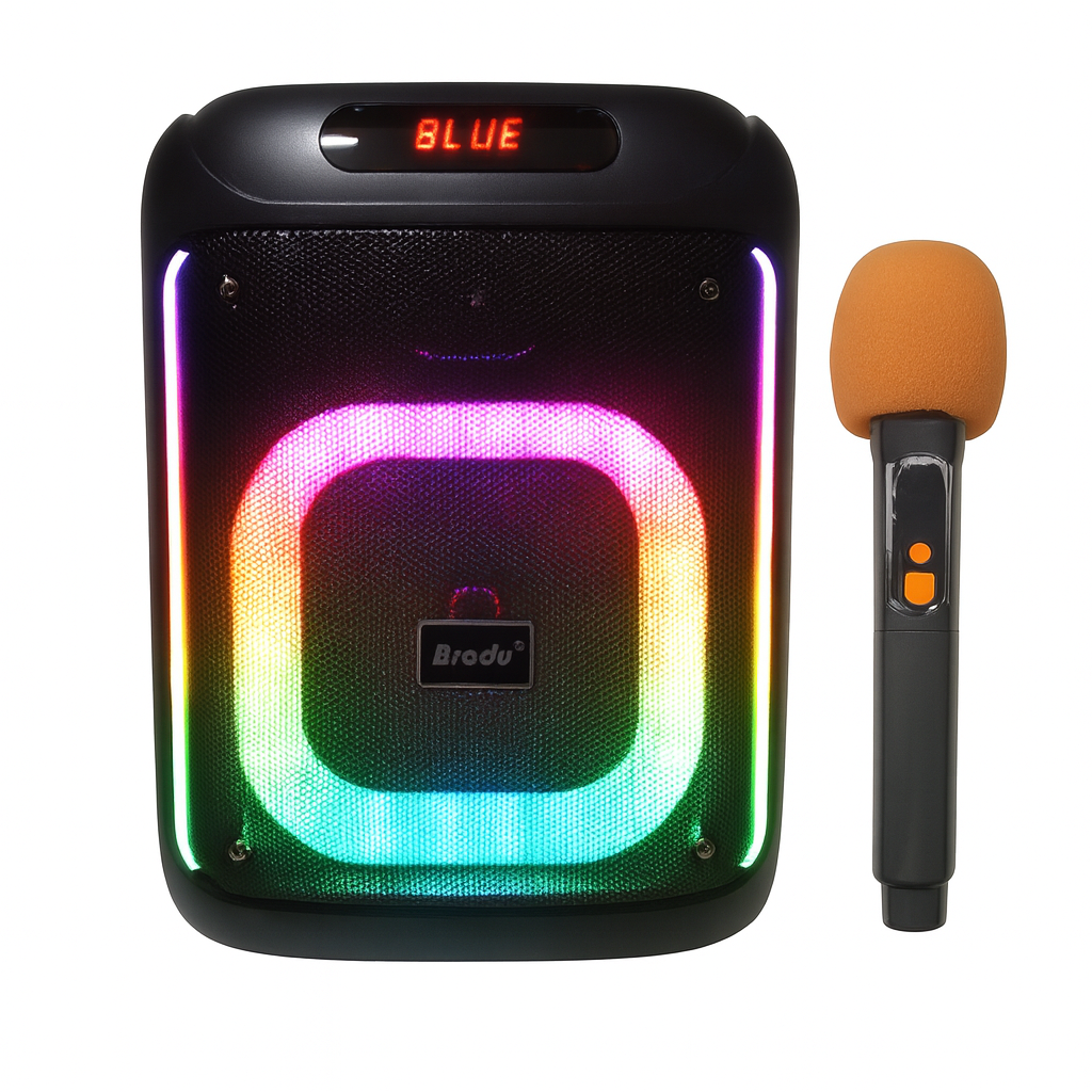 Parlante karaoke 6.5 PLG y micrófono