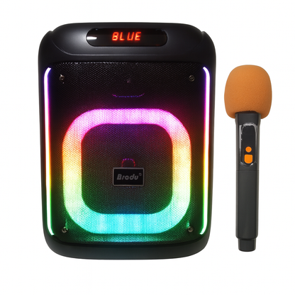 Parlante karaoke 6.5 PLG y micrófono