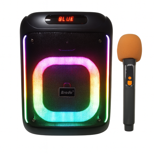 Parlante karaoke 6.5 PLG y micrófono