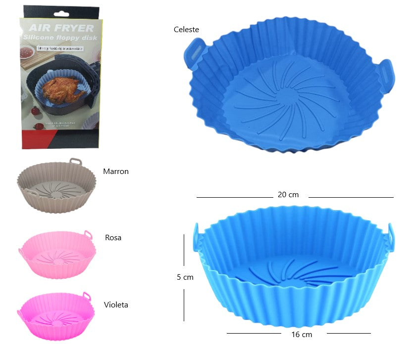 Molde de silicona para freidora de aire