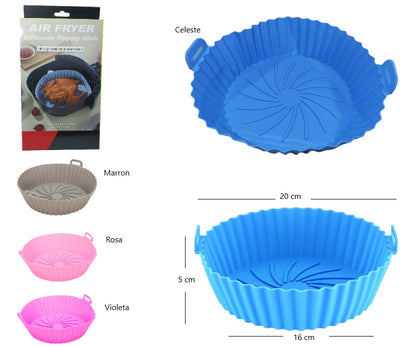 Molde de silicona para freidora de aire