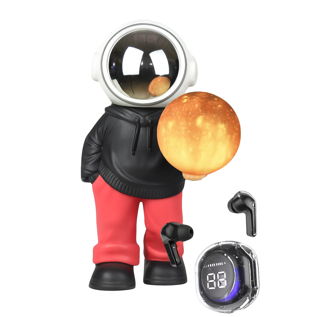 Combo Auricular + parlante astronauta BT