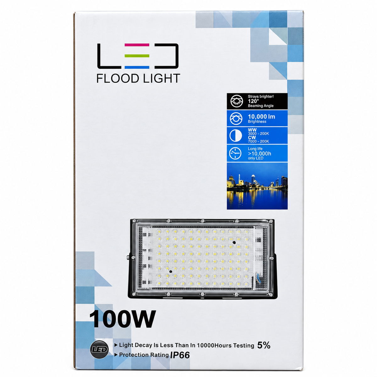 Reflector LED 100w blanco
