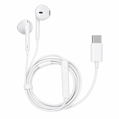 Auriculares bolsita tipo c c/microfono