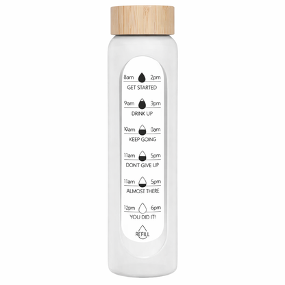 Botella de vidrio 1LT motivacional