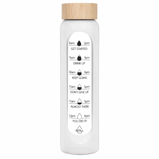 Botella de vidrio 1LT motivacional