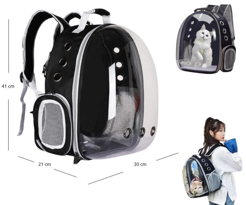Mochila transportadora de mascotas
