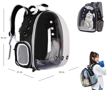 Mochila transportadora de mascotas