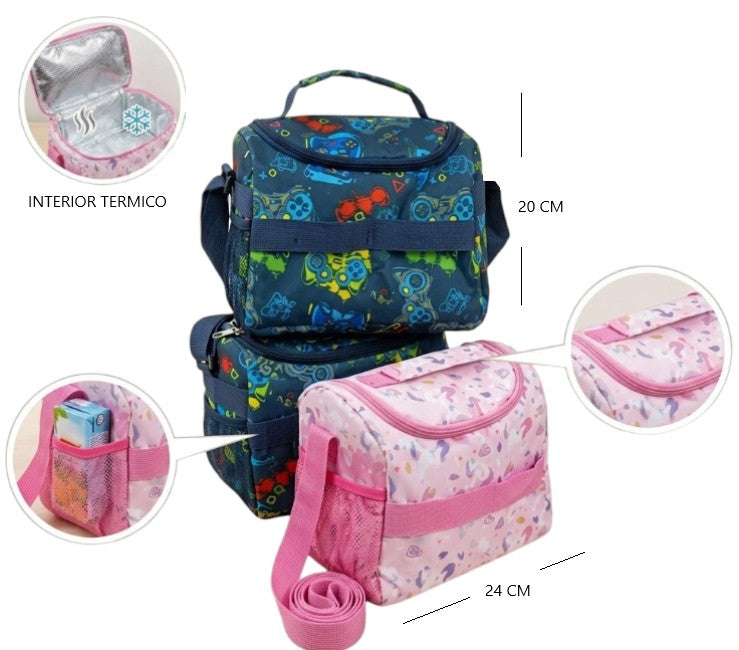 Lunchera termica para niños