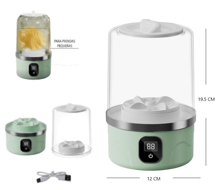 Mini lavadora portátil pequeña