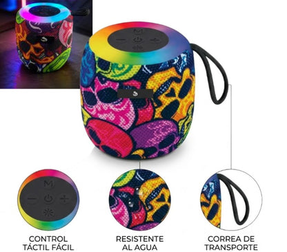 Parlante Skull 3plg