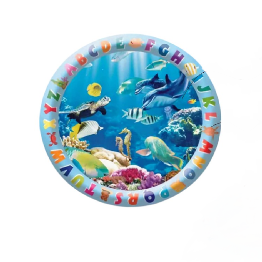 Alfombra inflable para bebes 65x65 cm