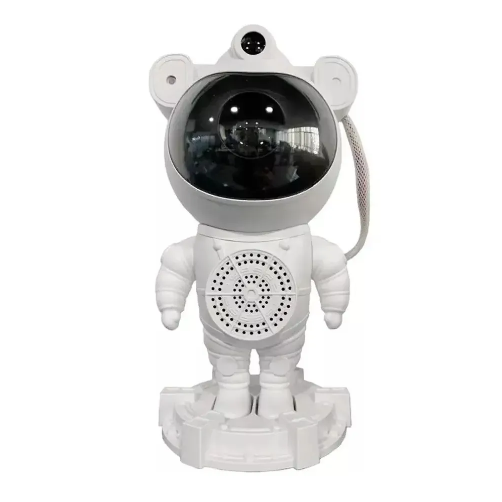 Proyector astronauta con parlante bluetooth