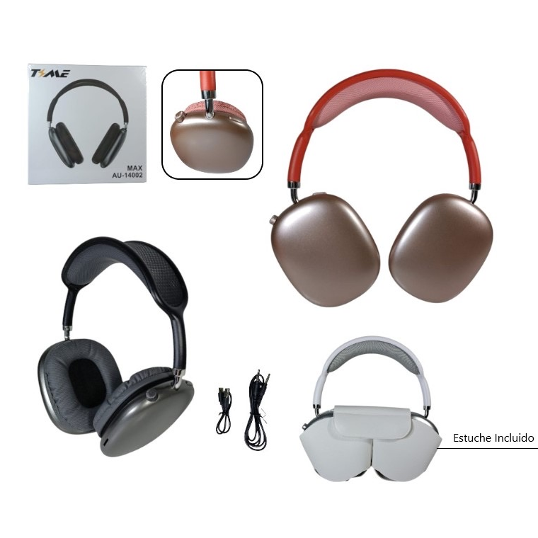 Auriculares vincha bluetooth Time Max
