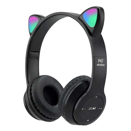 Auriculares vincha gatito AU-12004