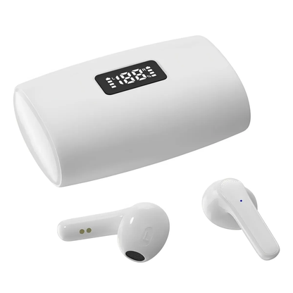 Auriculares inalámbricos con power bank