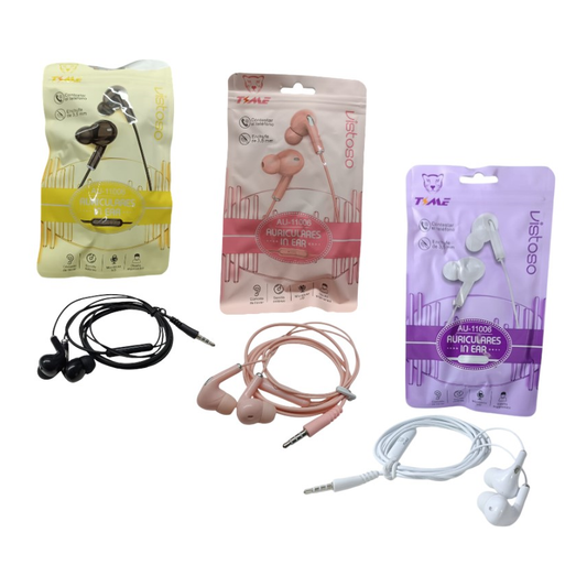 Auriculares in ear Time AU-11006