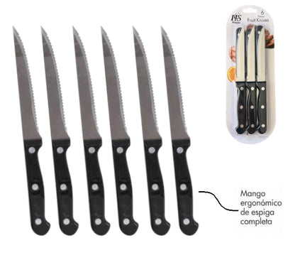 Set de cuchillos x6und