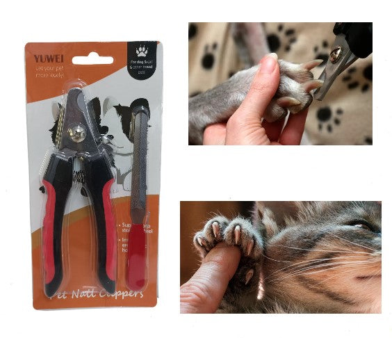 Corta uñas y lima de mascota