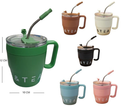 Taza térmico con sorbete