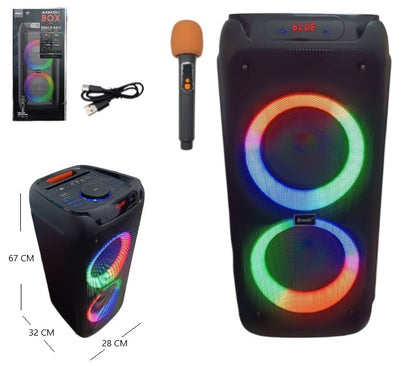 Parlante bluetooth c/ micrófono 8.2 PLG