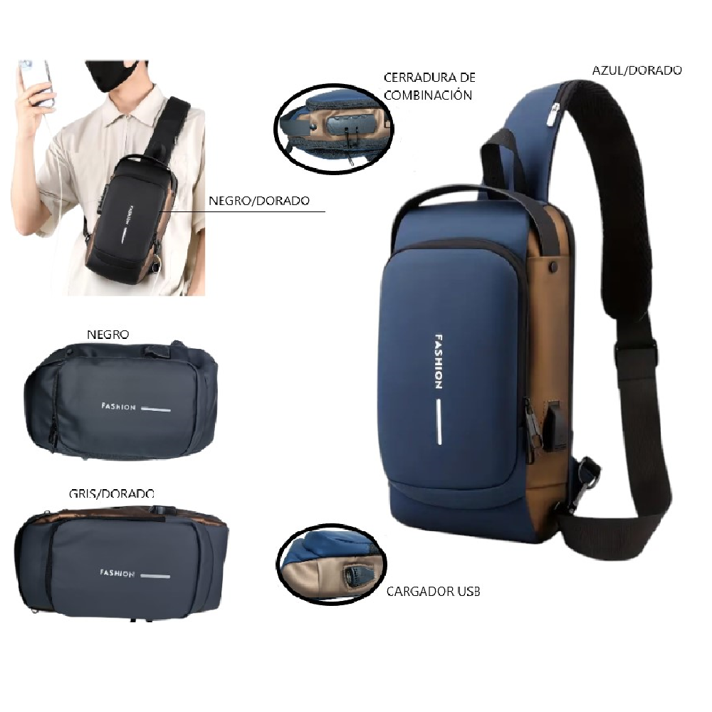 Mochila pechera impermeable