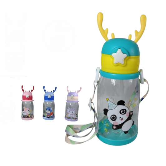 Botella infantil con cuernitos 600 ml