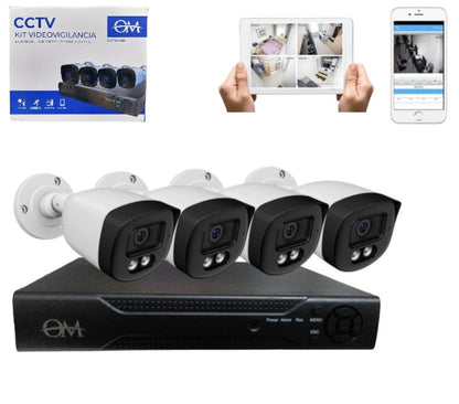 Kit de vigilancia 1080P HD