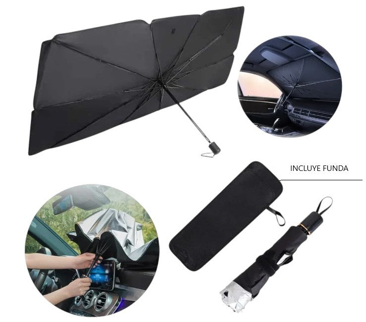 Parasol para auto portatil