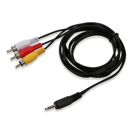 Cable de audio 3 a 1